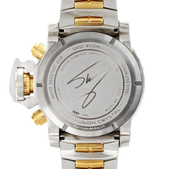 *1* Invicta Shaq Sea Hunter Swiss Quartz .30 carat - Picture 4 of 6